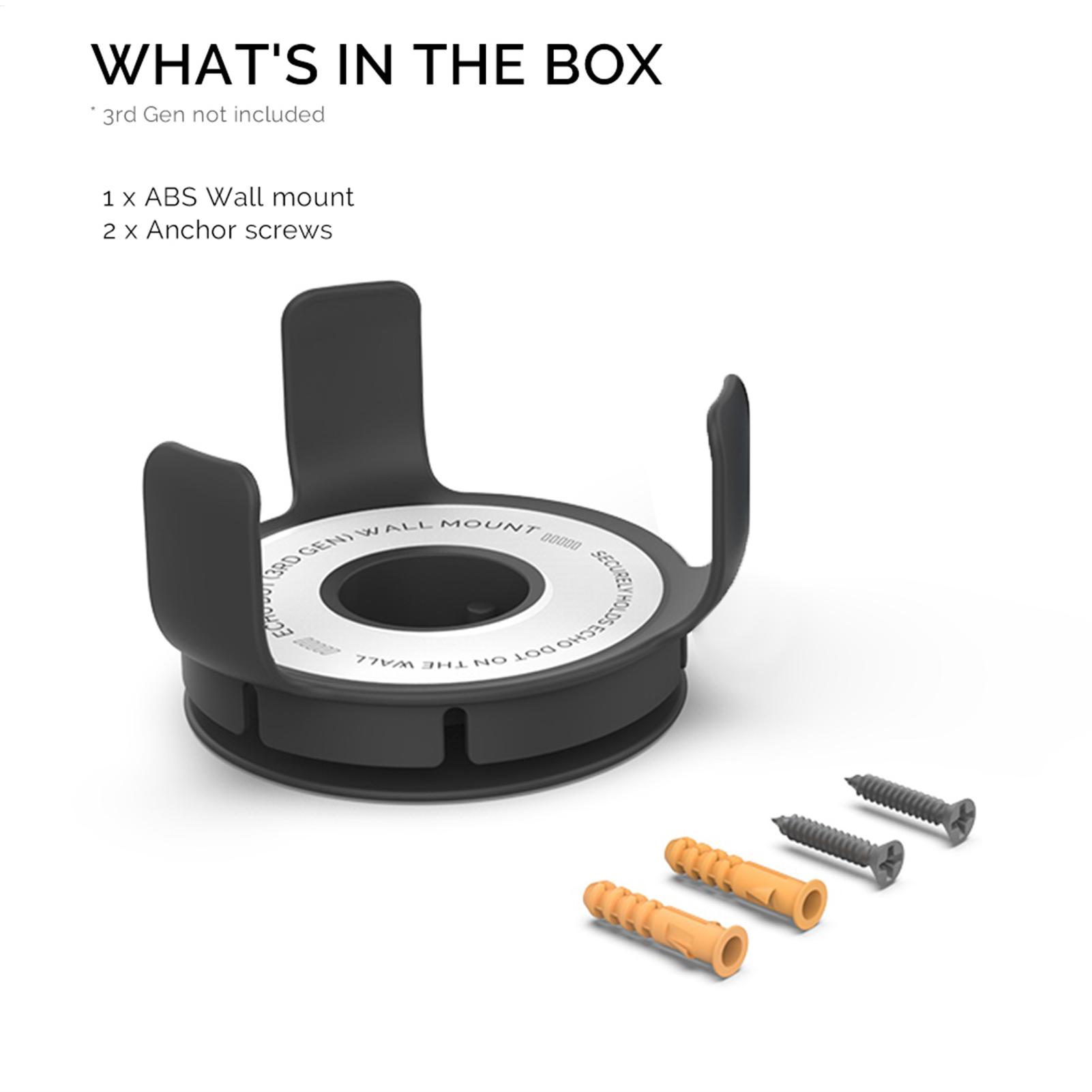 Echo D ot ウォールマウントホルダー スマートスピー - Amazon Speaker Echo Pop のレビューと価格