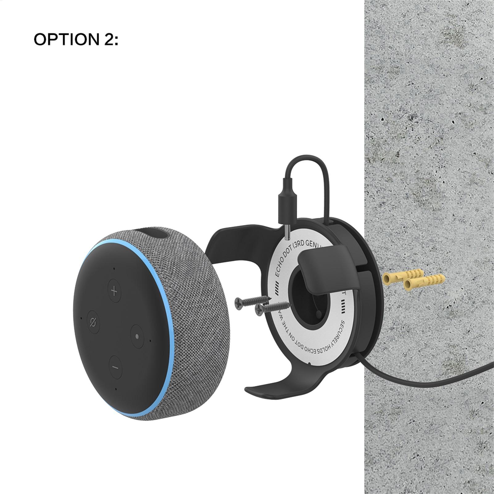 Echo D ot ウォールマウントホルダー スマートスピー - Amazon Speaker Echo Pop のレビューと価格
