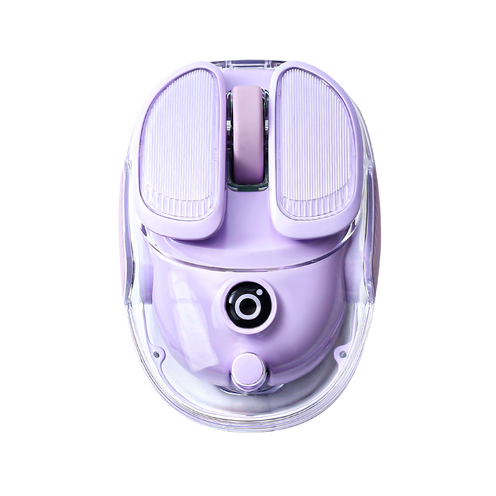 EWEADN Q9 パープルワイヤレス RGB マウス、半透 - Tradescantia Purple のレビューと価格